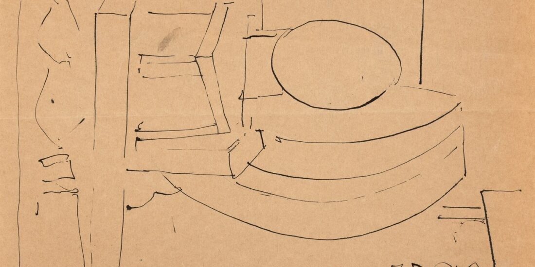 Nud de Țuculescu și schiță de atelier a lui Brâncuși, adjudecate dublu față de estimare la Artmark